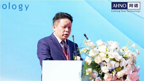 株洲科而诺总经理李海坤发言