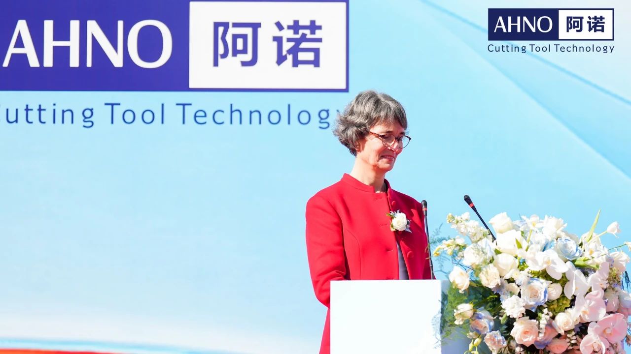 山特维克集团SMS中国区总裁 Elisabeth发言